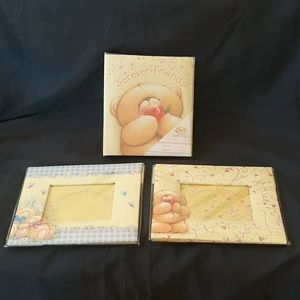 💖 Forever Friends photo album w/ 2 photo frames
